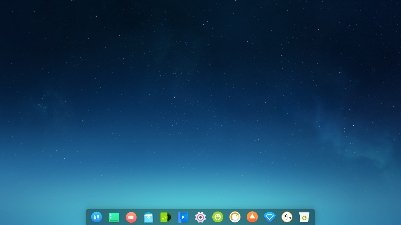 Pardus desktop screenshot: 17.5
