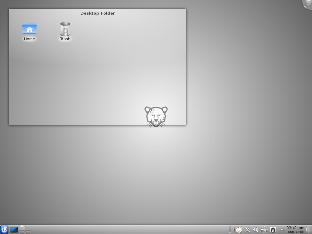 Pardus desktop screenshot: 2011 desktop