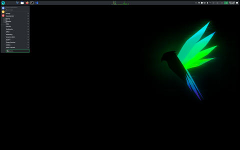 Parrot desktop screenshot: Distribution overview