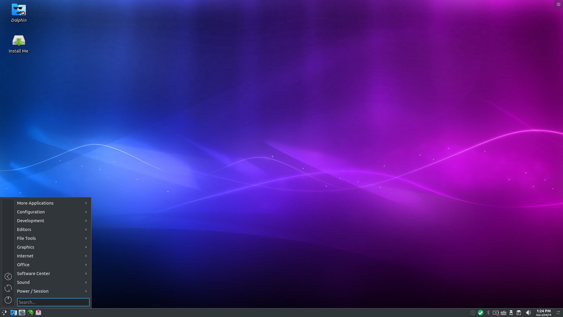 PCLinuxOS desktop screenshot: 2019.02