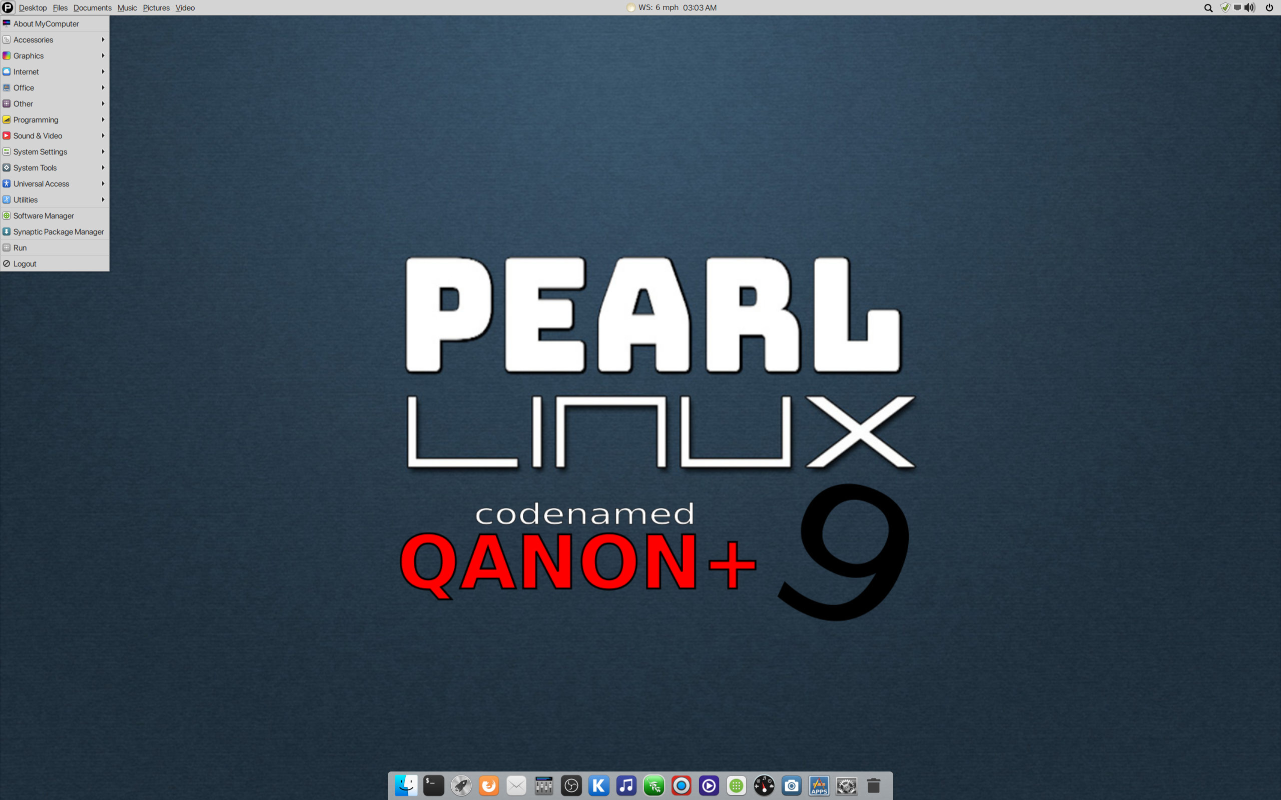 Pearl desktop screenshot: 9.3