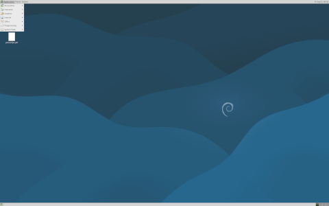 PelicanHPC desktop screenshot: Distribution overview
