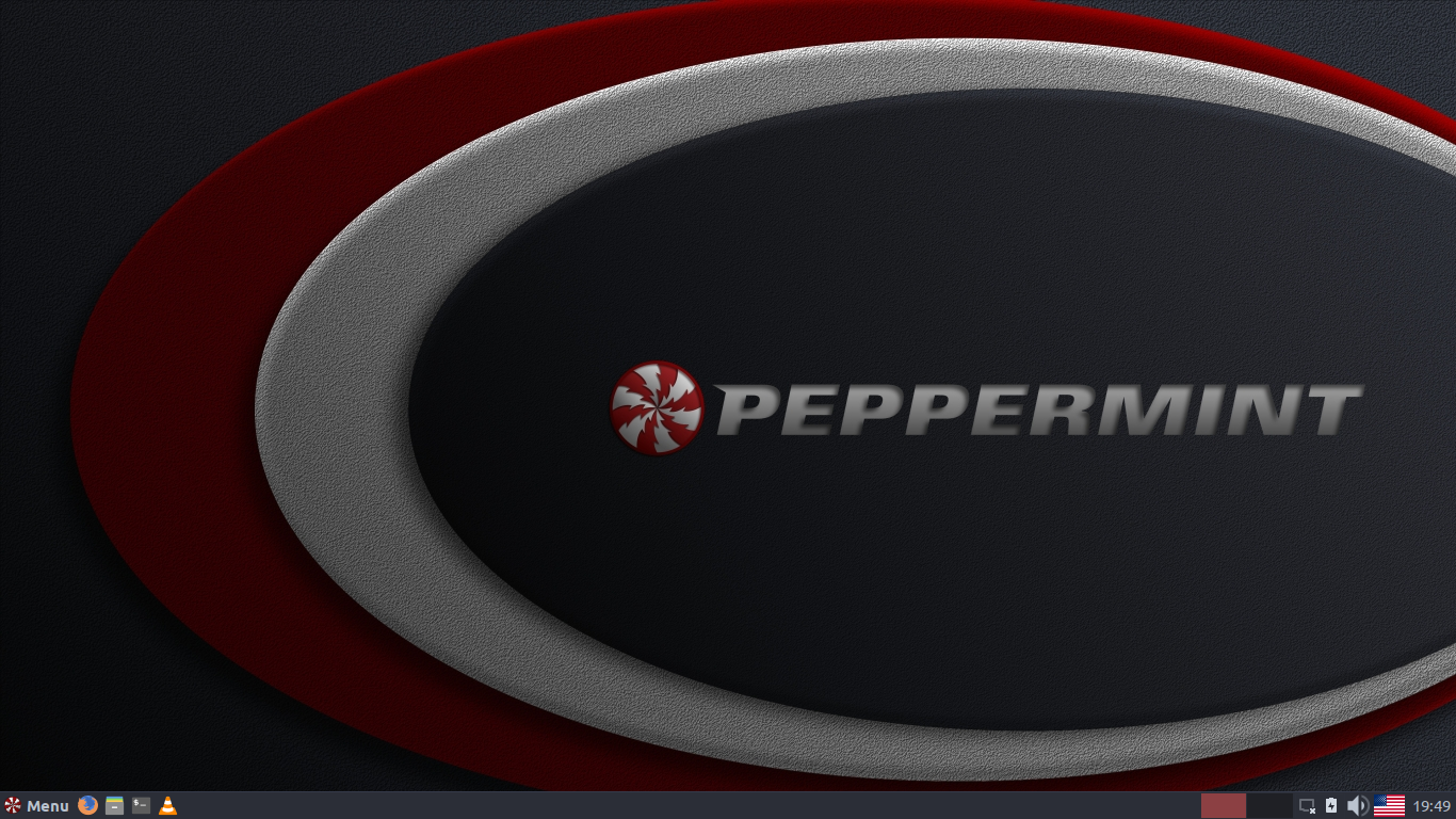 Peppermint desktop screenshot: 9 desktop
