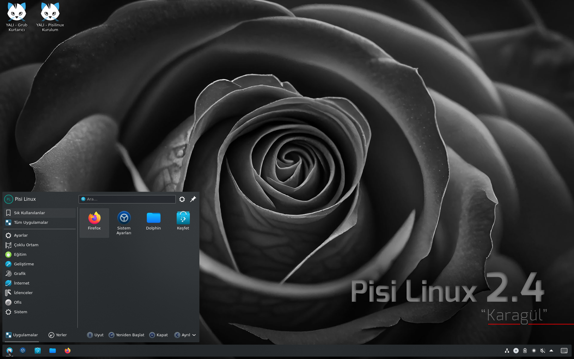 Pisi desktop screenshot: 2.4