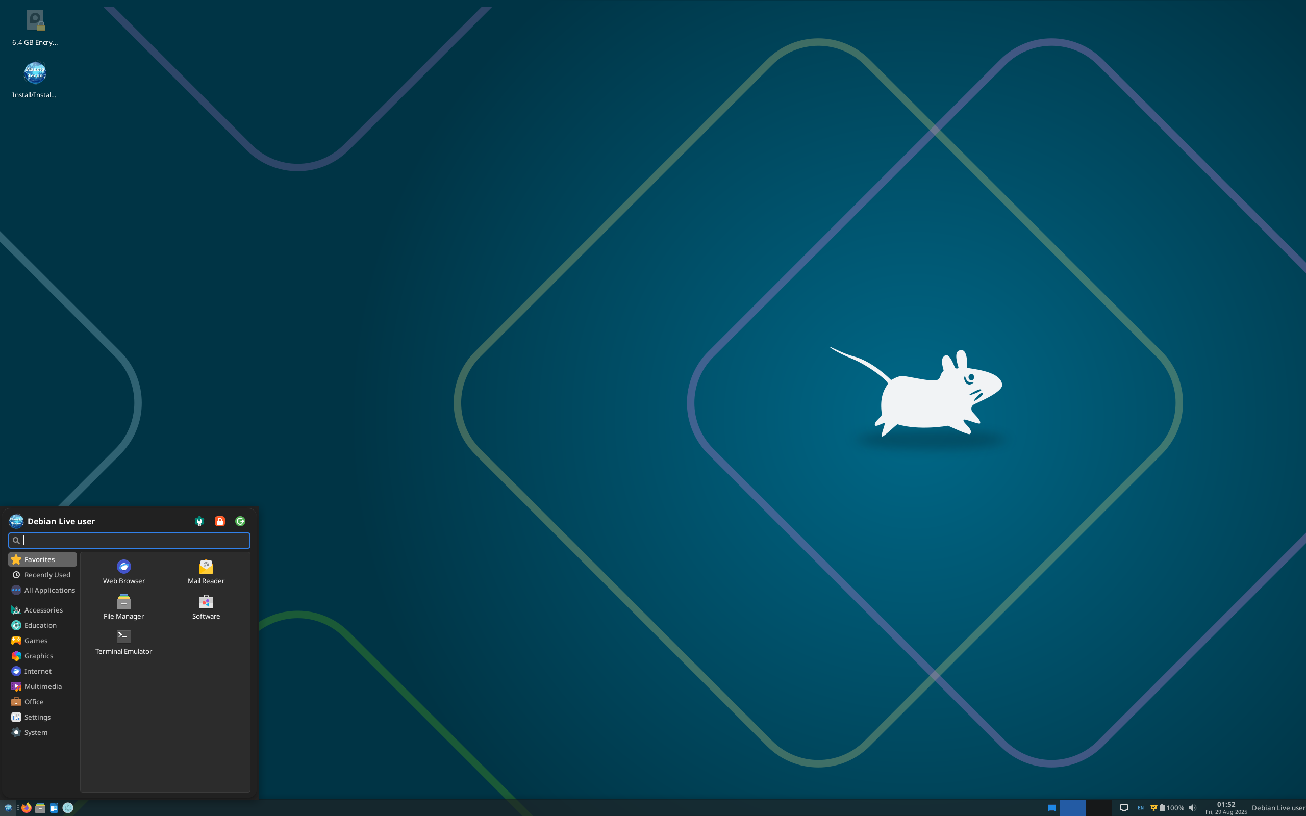 Planeta Tecno desktop screenshot: 7 xfce
