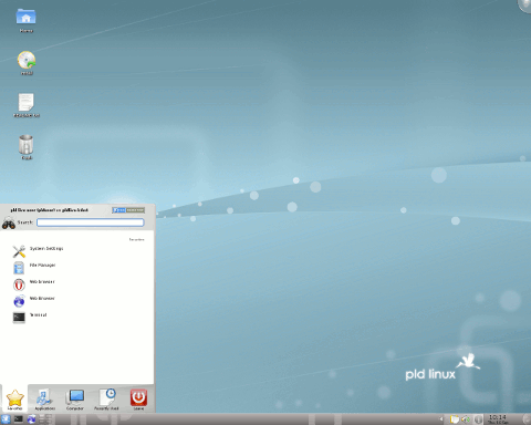 PLD desktop screenshot: Distribution overview