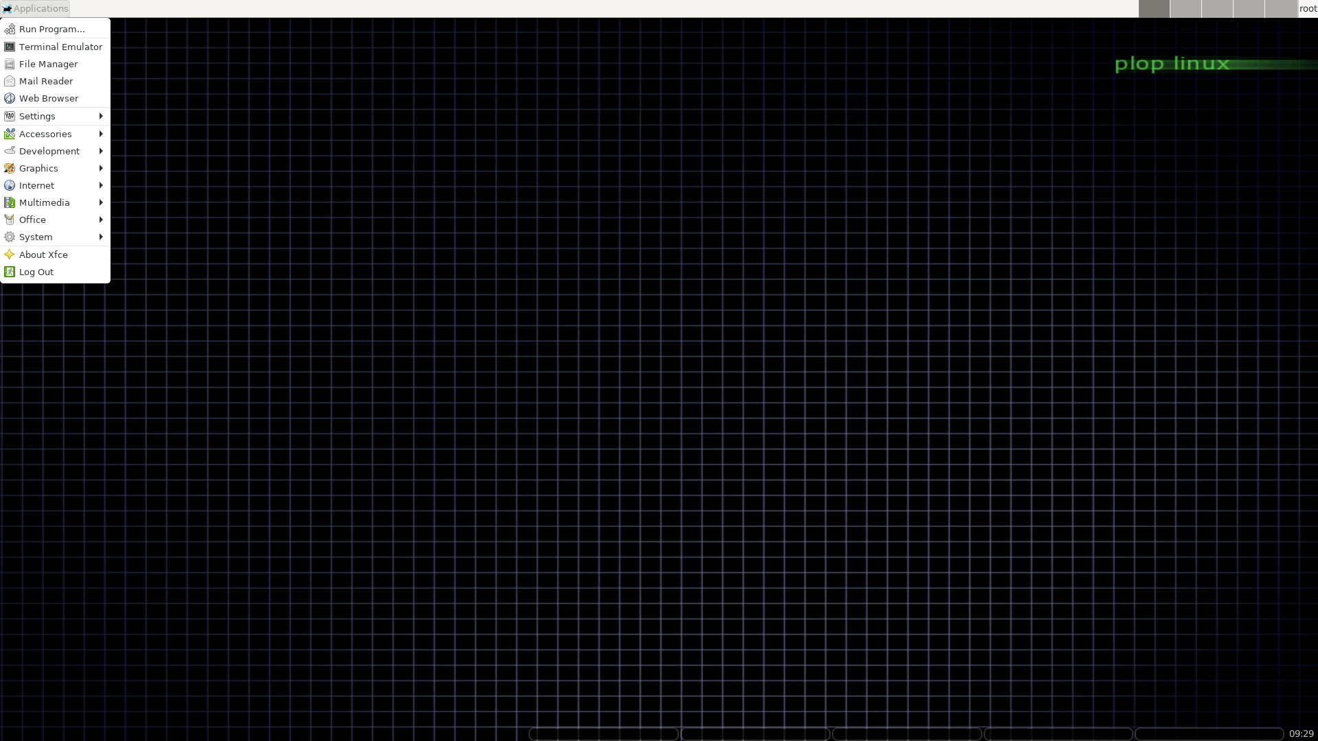 Plop desktop screenshot: 19.2