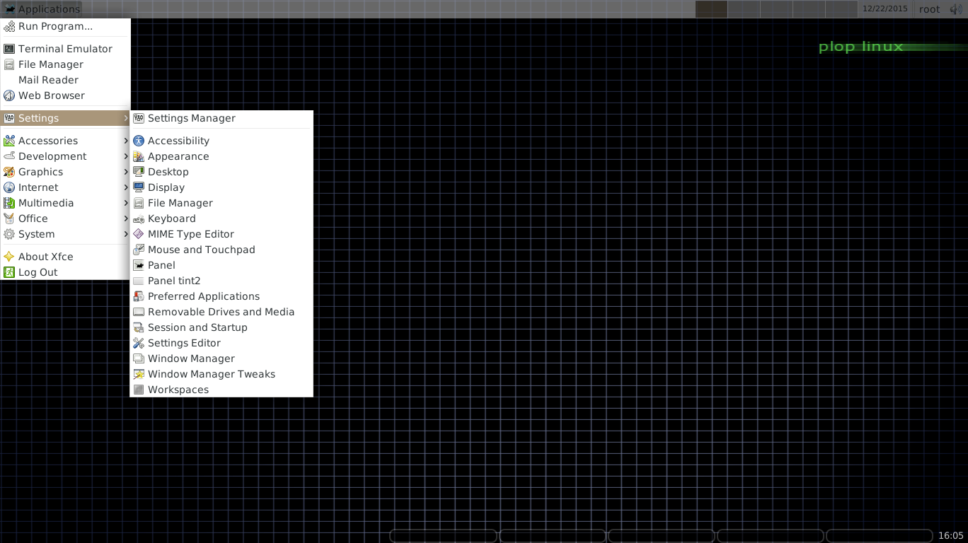 Plop desktop screenshot: 4.3.1