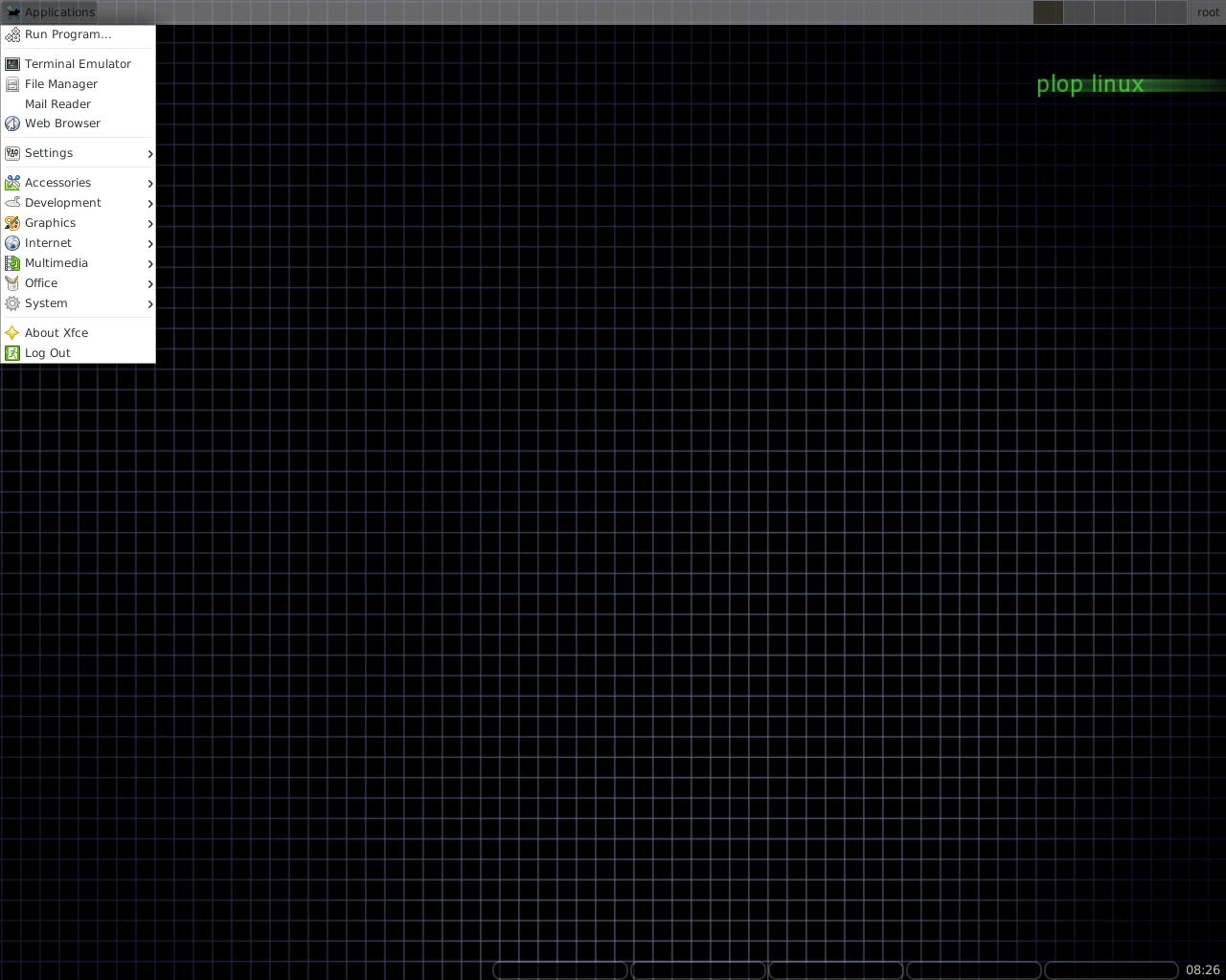 Plop desktop screenshot: 4.3.2
