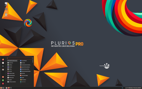 PluriOS desktop screenshot: Distribution overview