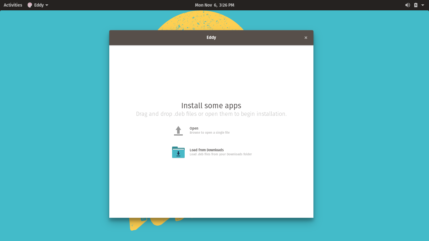 Pop!_OS desktop screenshot: 17.10 eddy