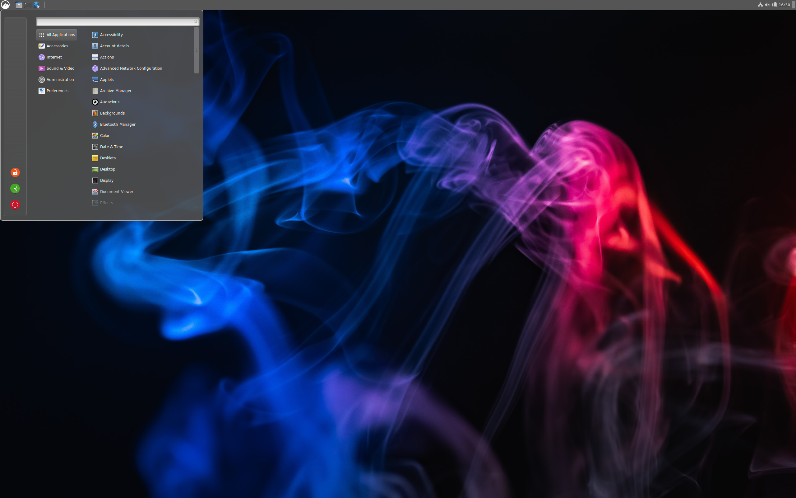 PorteuX desktop screenshot: 1.7