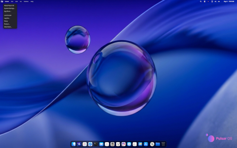 Pulsar desktop screenshot: Distribution overview