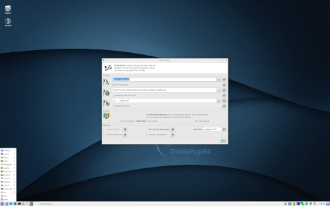Puppy desktop screenshot: Distribution overview