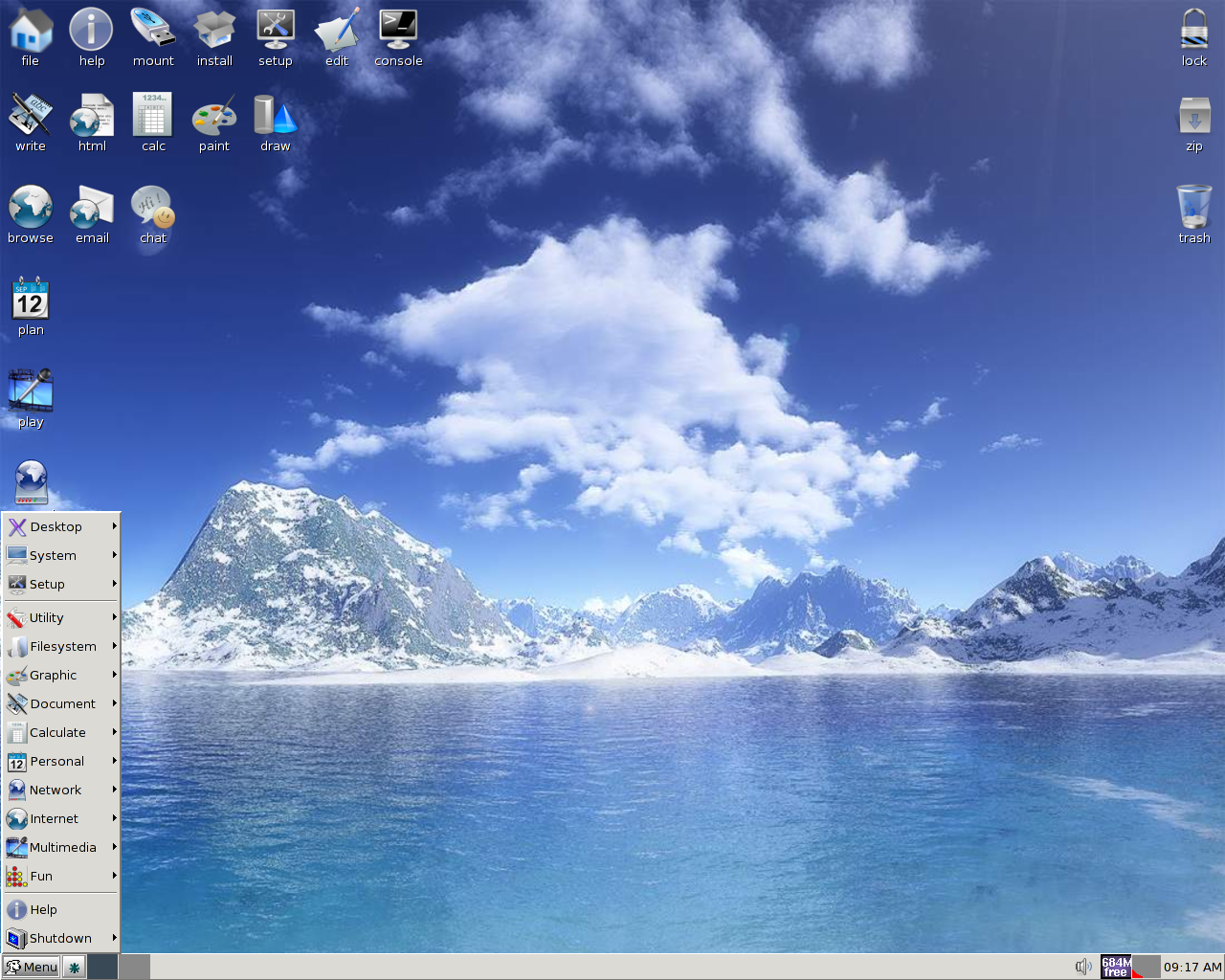 Puppy desktop screenshot: 4.00