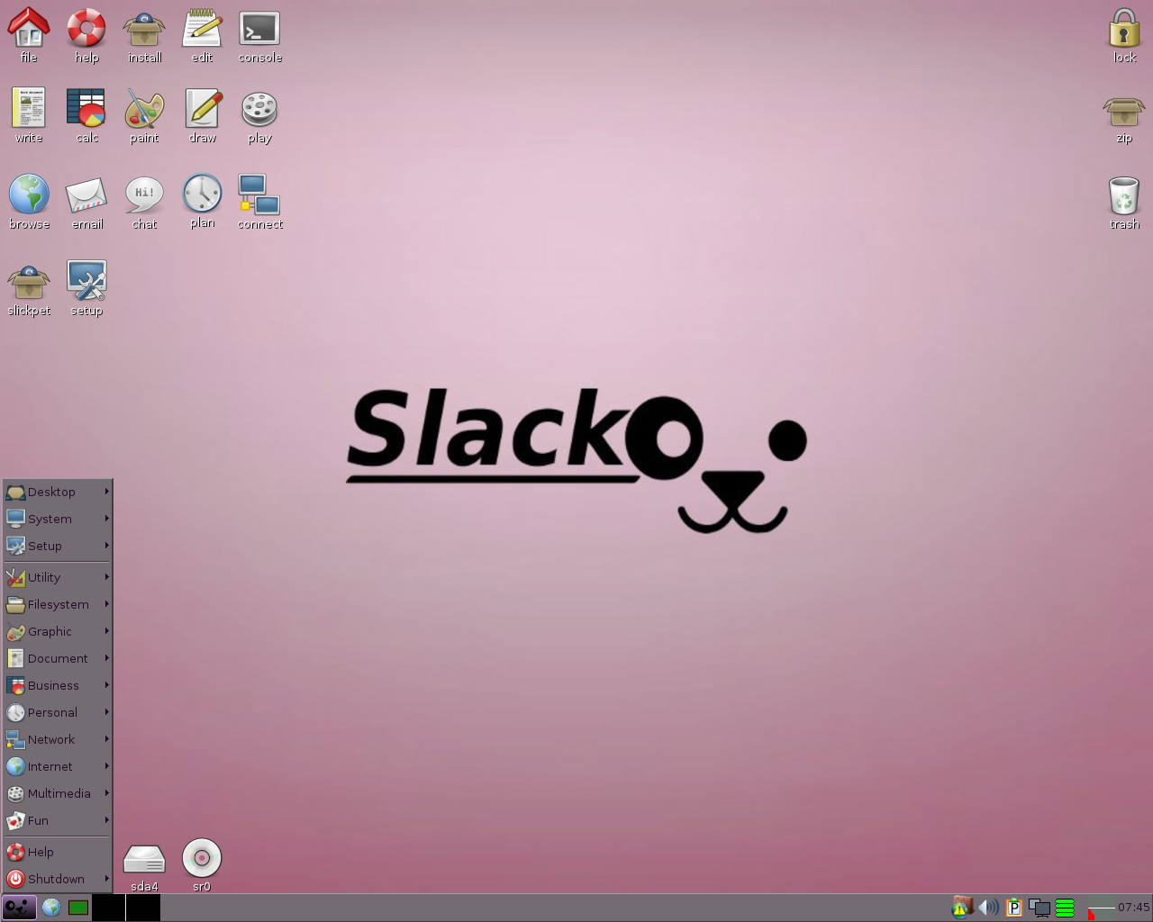Puppy desktop screenshot: 5.3.3