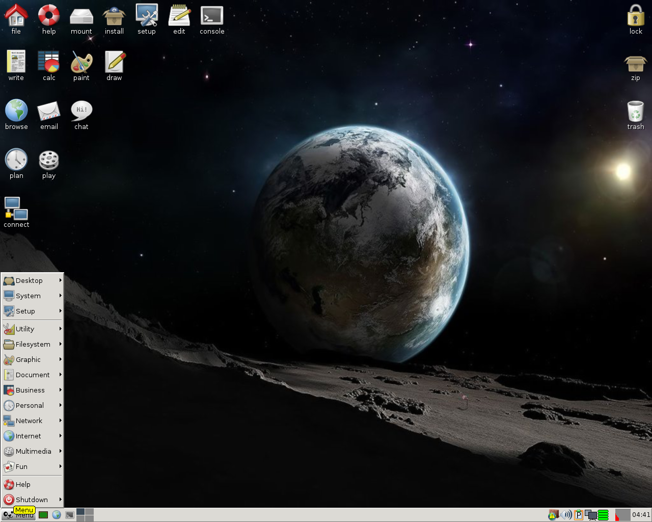 Puppy desktop screenshot: 5.4