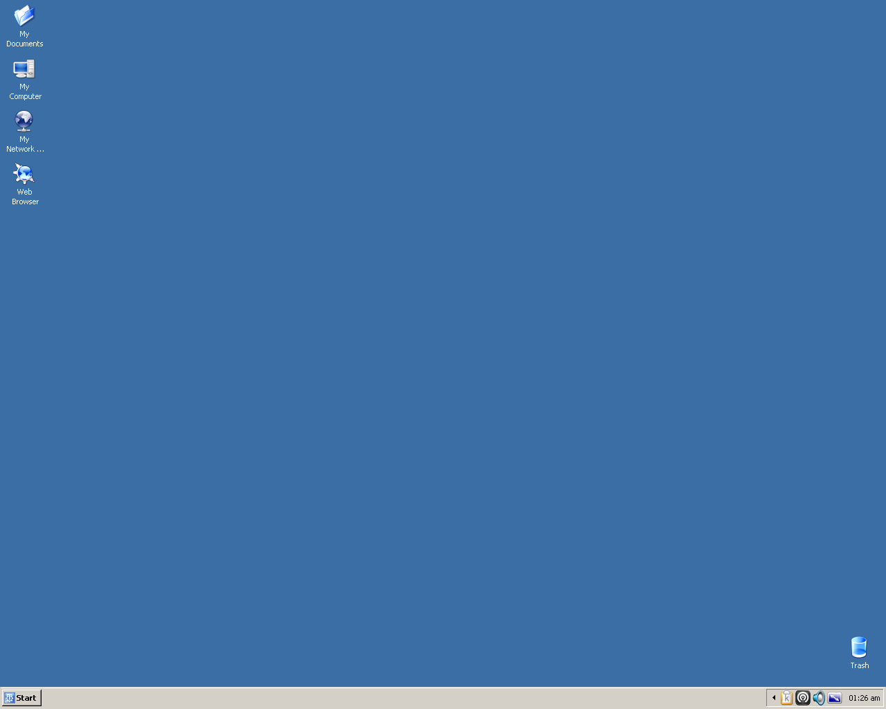 Q4OS desktop screenshot: 0.5.11