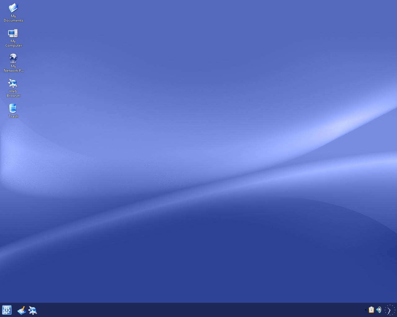Q4OS desktop screenshot: 0.5.18 desktop