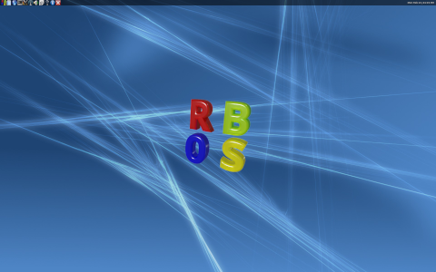 RebeccaBlackOS desktop screenshot: Distribution overview