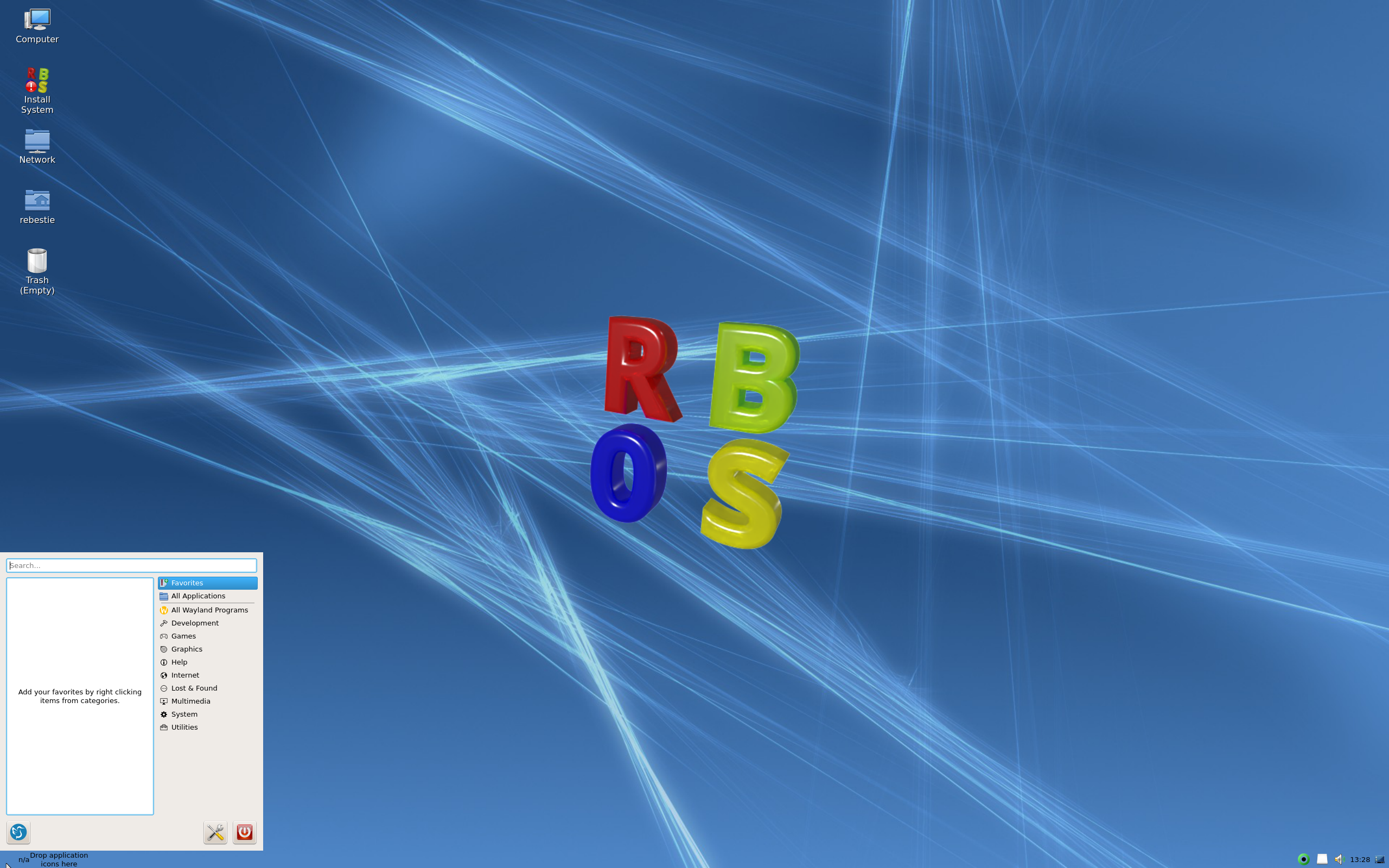 RebeccaBlackOS desktop screenshot: 2026 02 22 lxqt