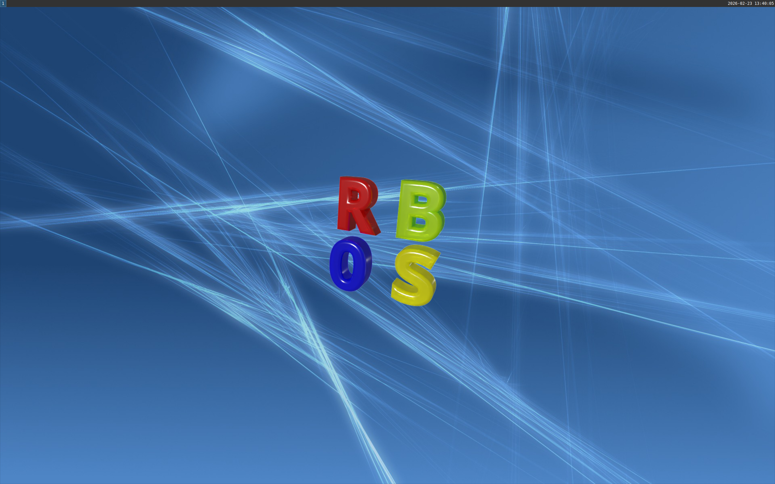 RebeccaBlackOS desktop screenshot: 2026 02 22 sway