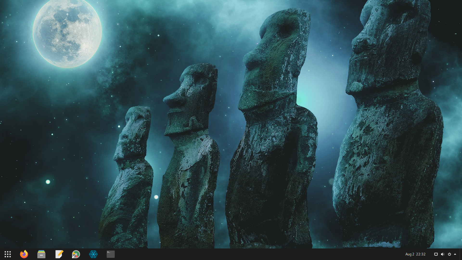 RebornOS desktop screenshot: 2020.07.30