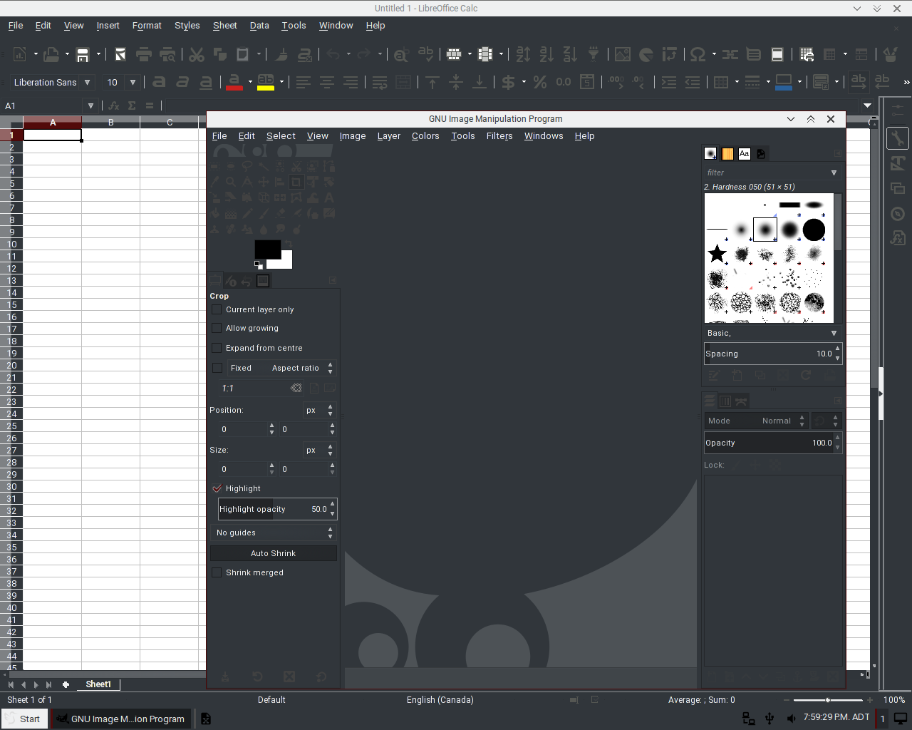 Redcore desktop screenshot: 1908 dark