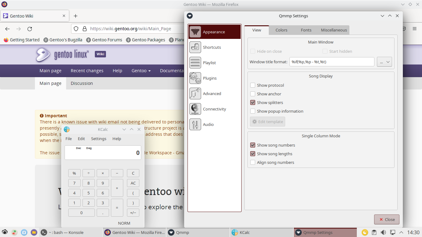 Redcore desktop screenshot: 2201 apps