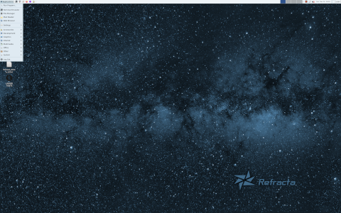 Refracta desktop screenshot