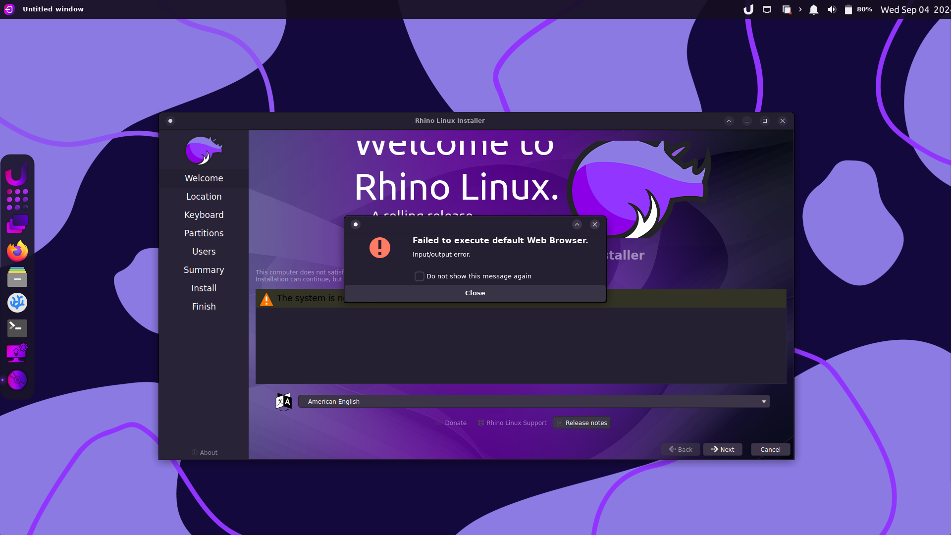 Rhino desktop screenshot: 2024.2 installer