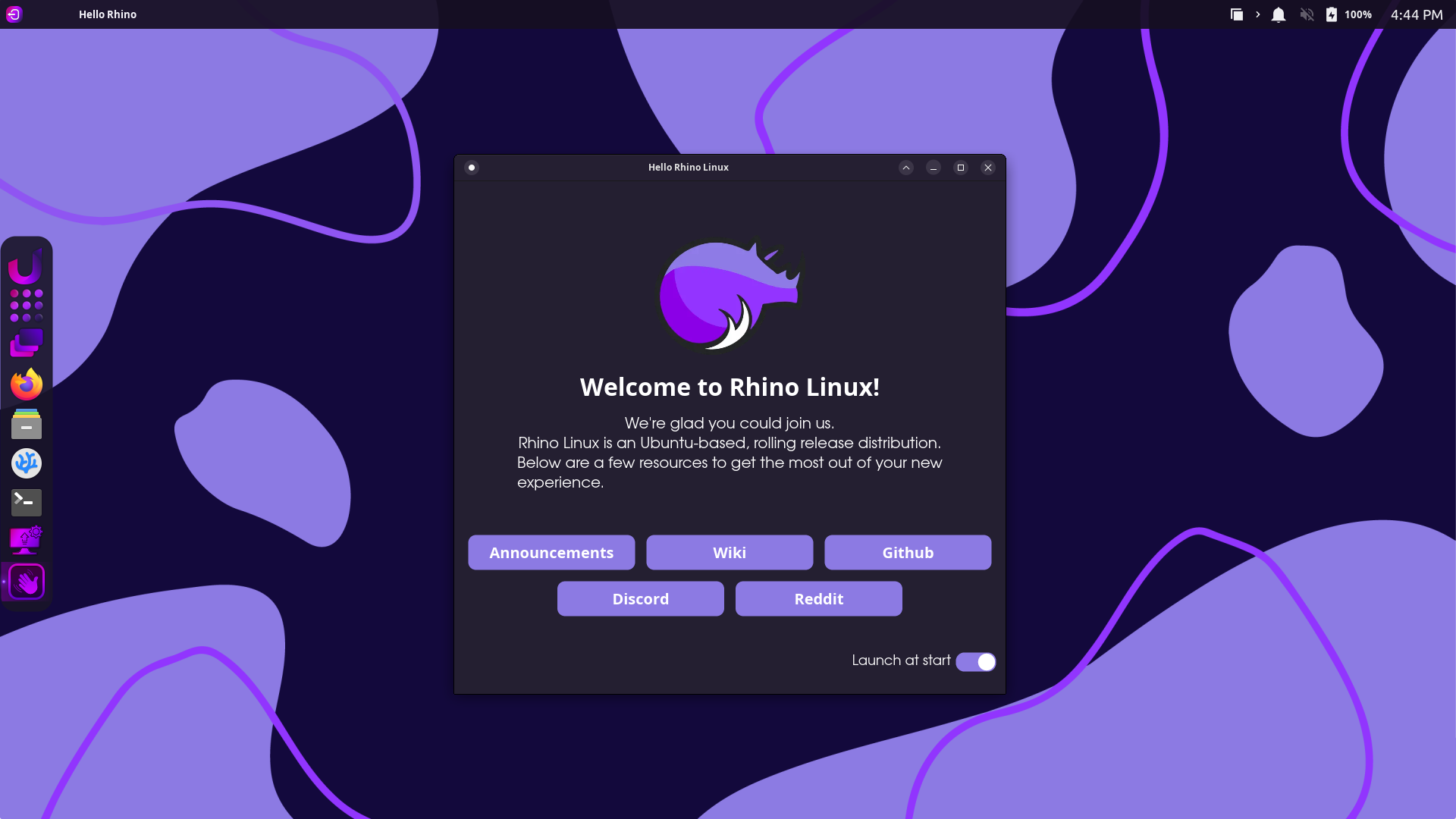 Rhino desktop screenshot: 2025.1 hello