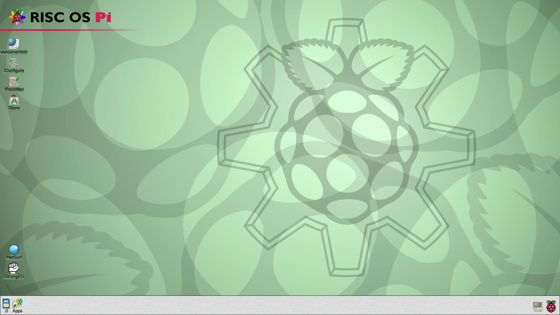RISC desktop screenshot: 2013 03 19