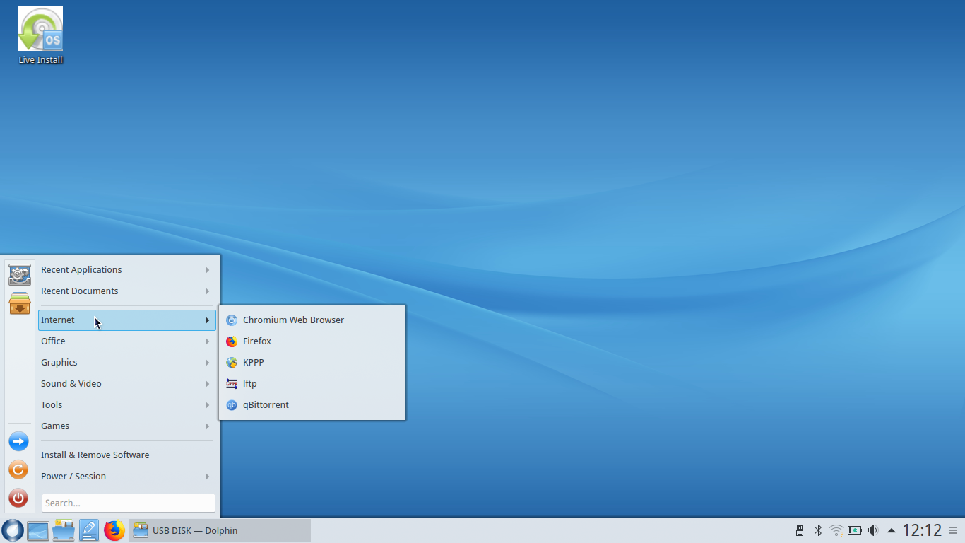 ROSA desktop screenshot: 11 live environment