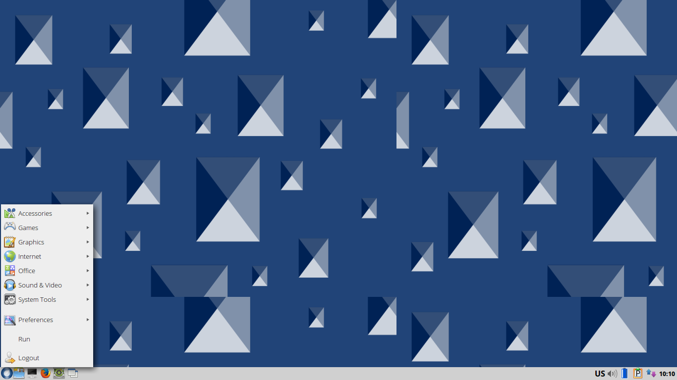 ROSA desktop screenshot: 2012 r2 fresh lxde