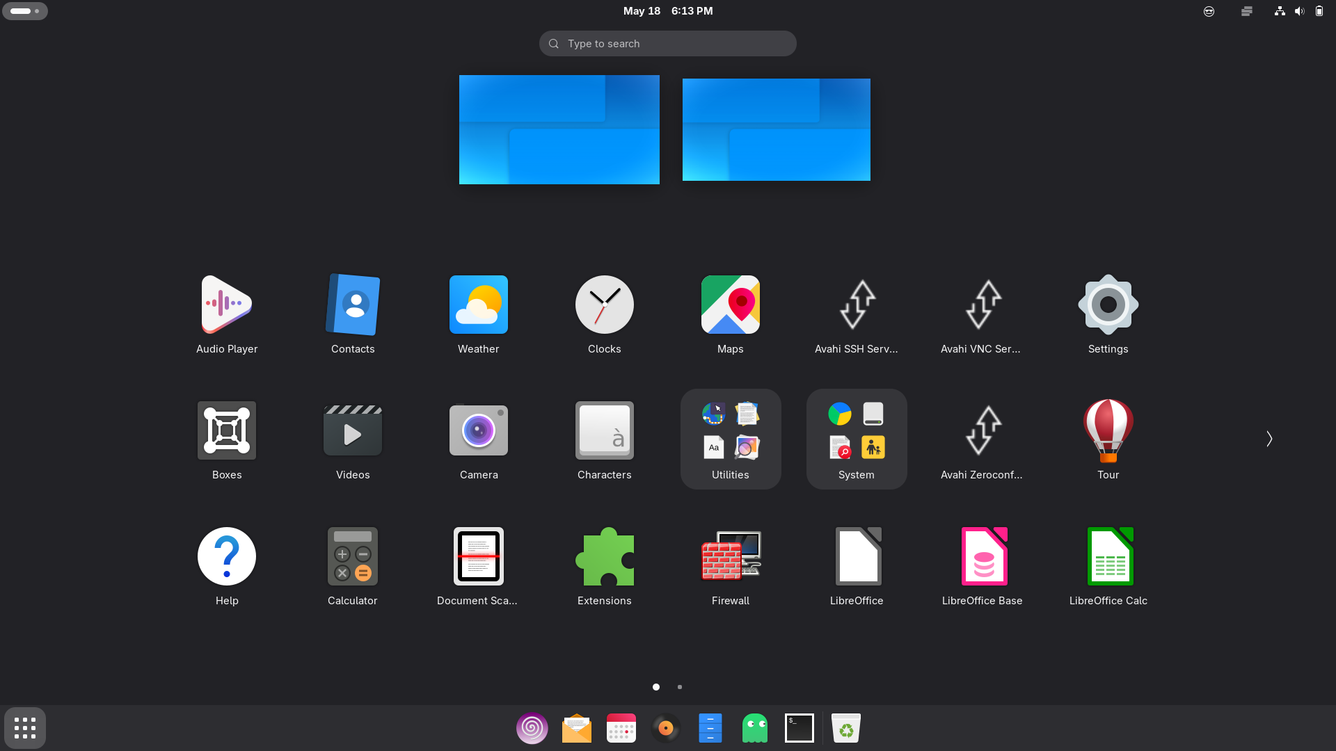SDesk desktop screenshot: 2025.05.06 applications