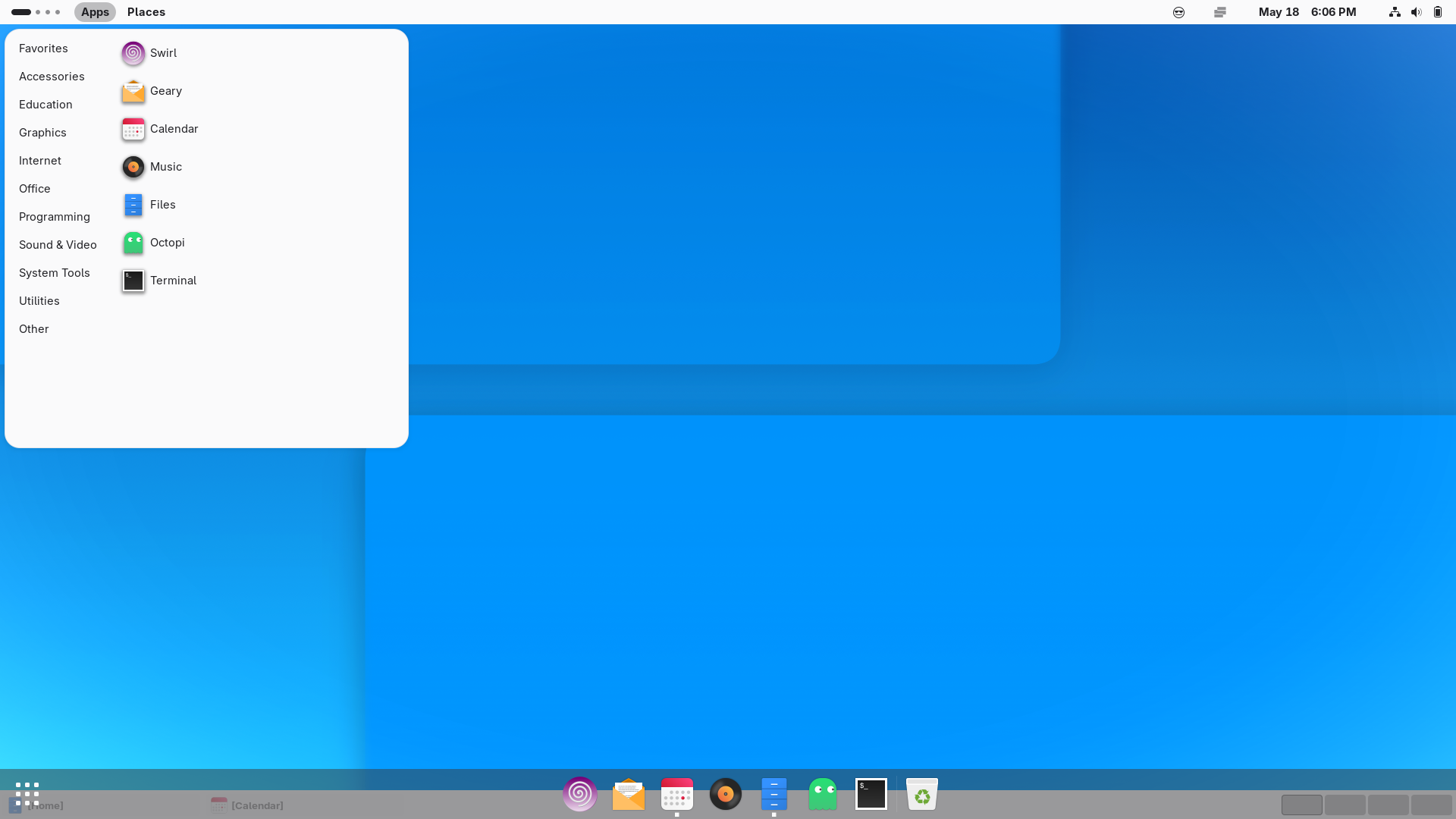 SDesk desktop screenshot: 2025.05.06 classic
