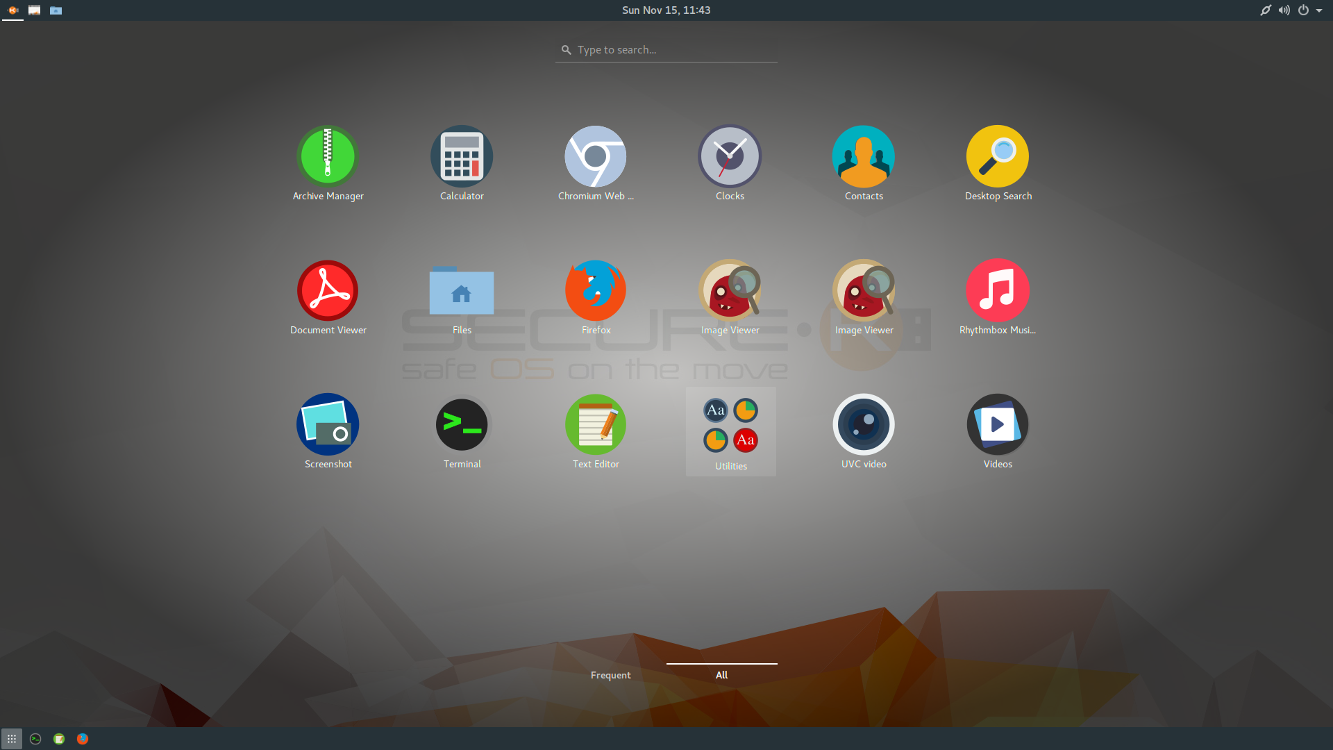 Secure-K desktop screenshot: 19.03