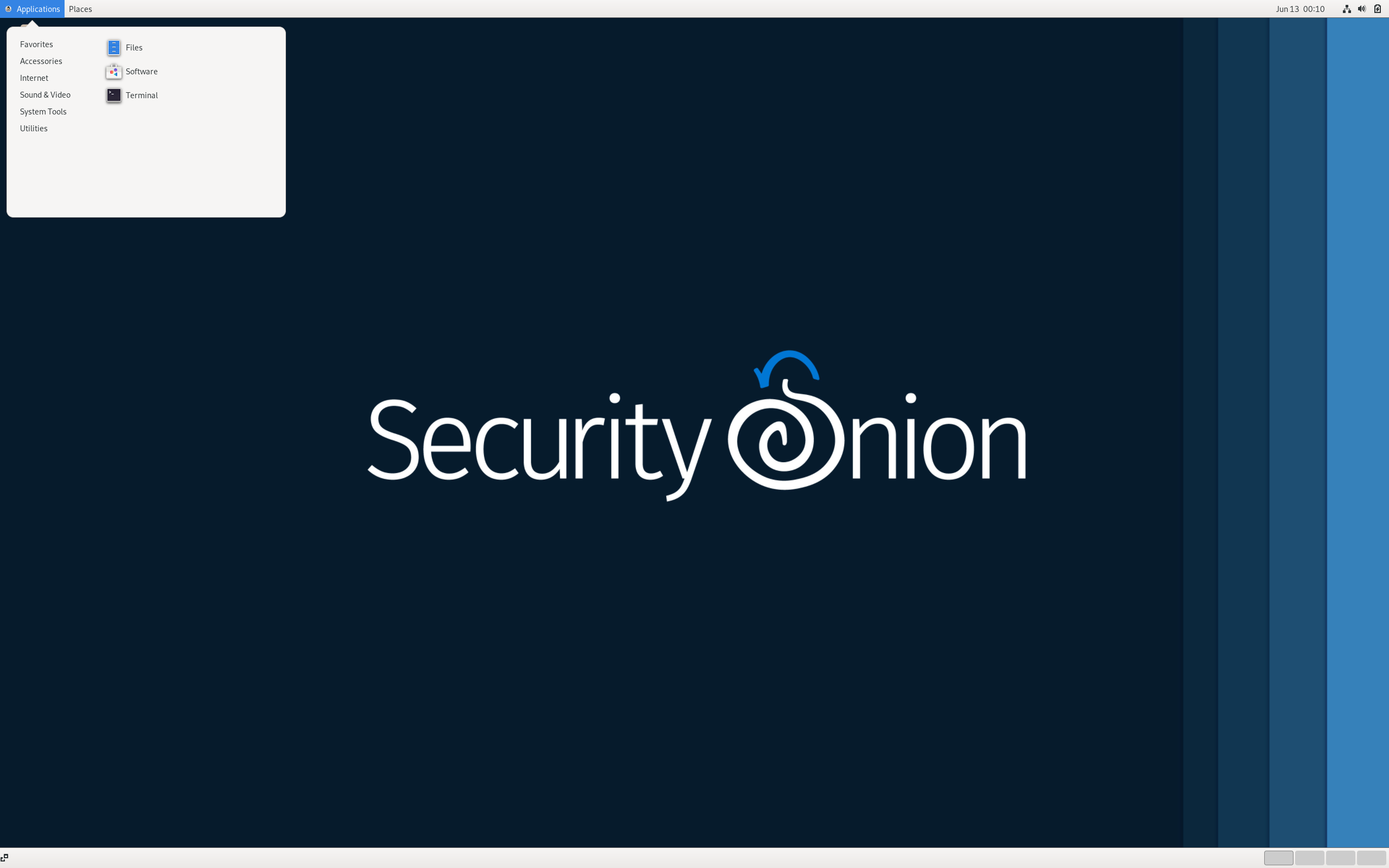 Security Onion desktop screenshot: 2.4.150