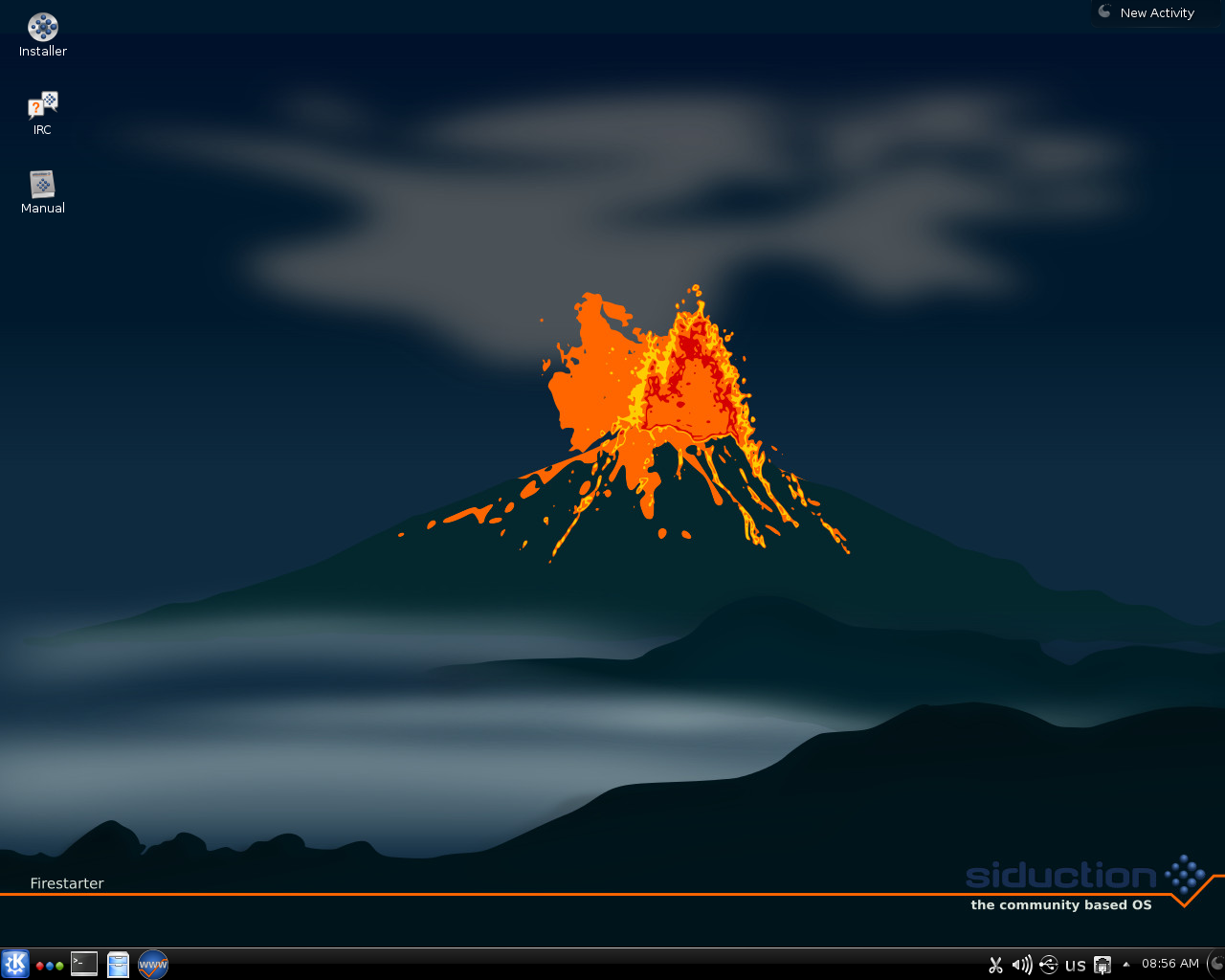 siduction desktop screenshot: 13.1.0