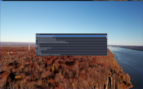 Skywave desktop screenshot: Distribution overview