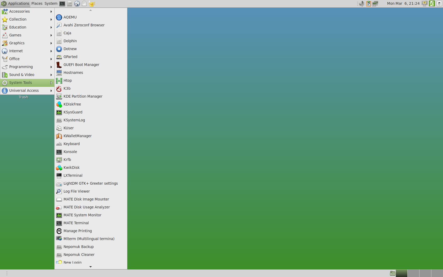 Slint desktop screenshot: 14.2.1.4