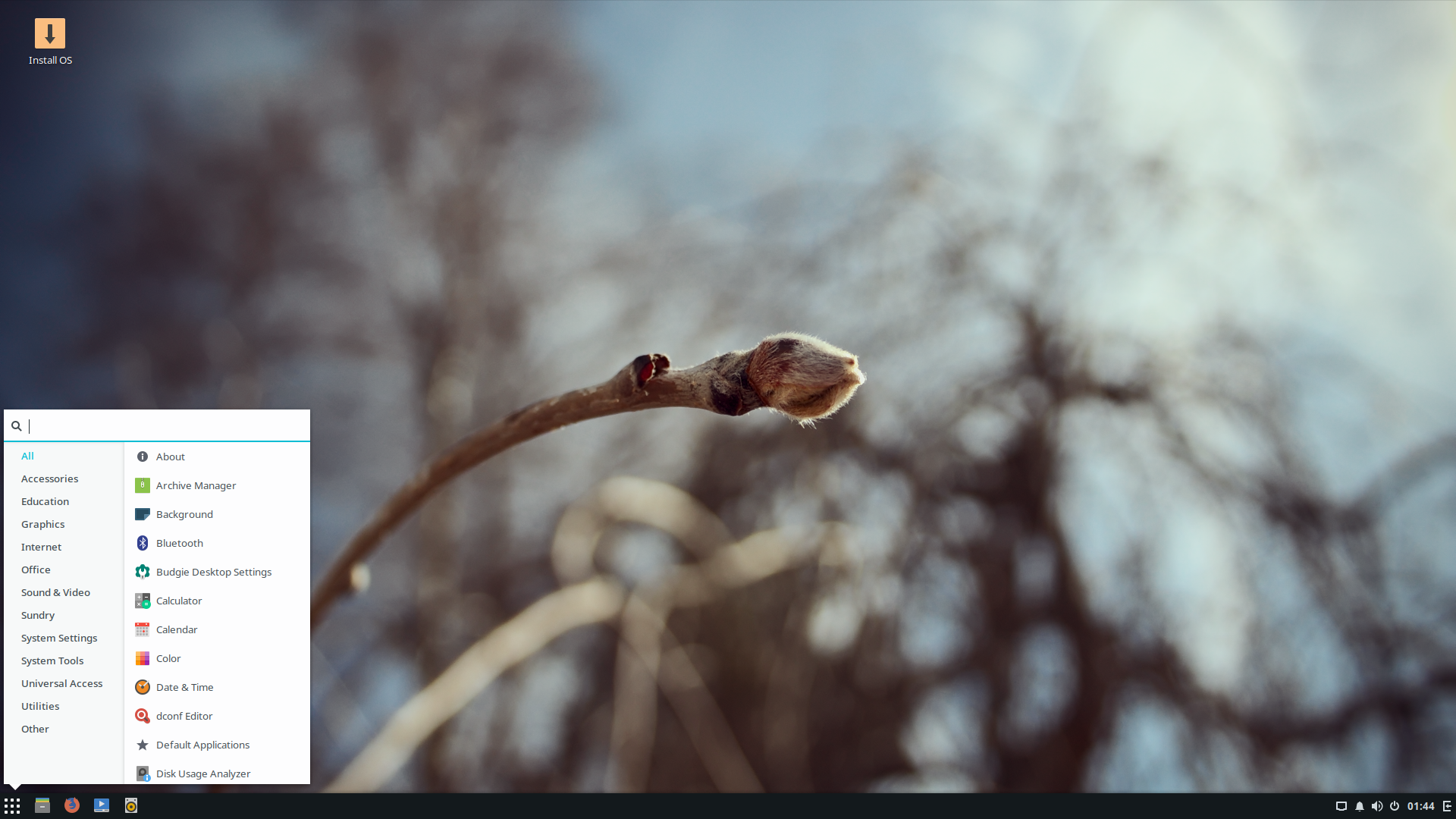 Solus desktop screenshot: 3.9999