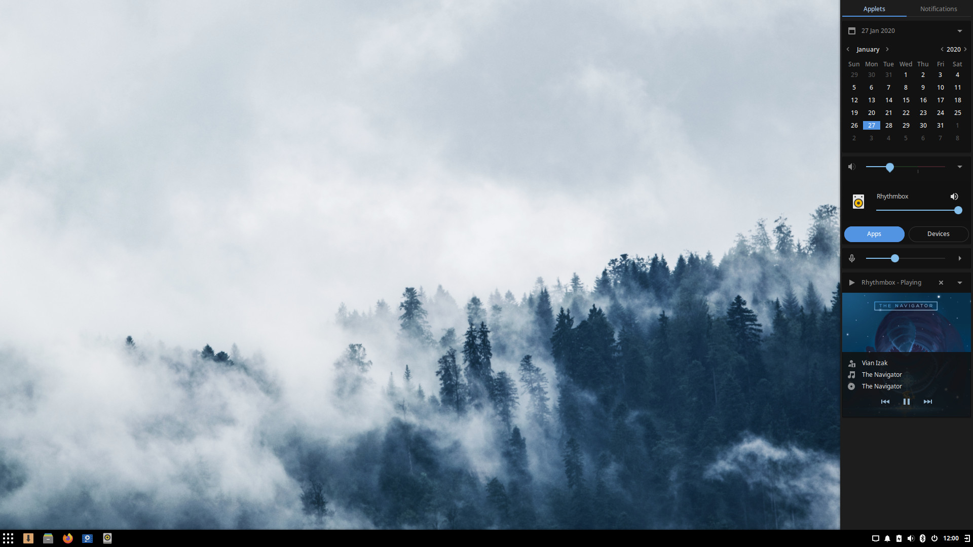 Solus desktop screenshot: 4.1