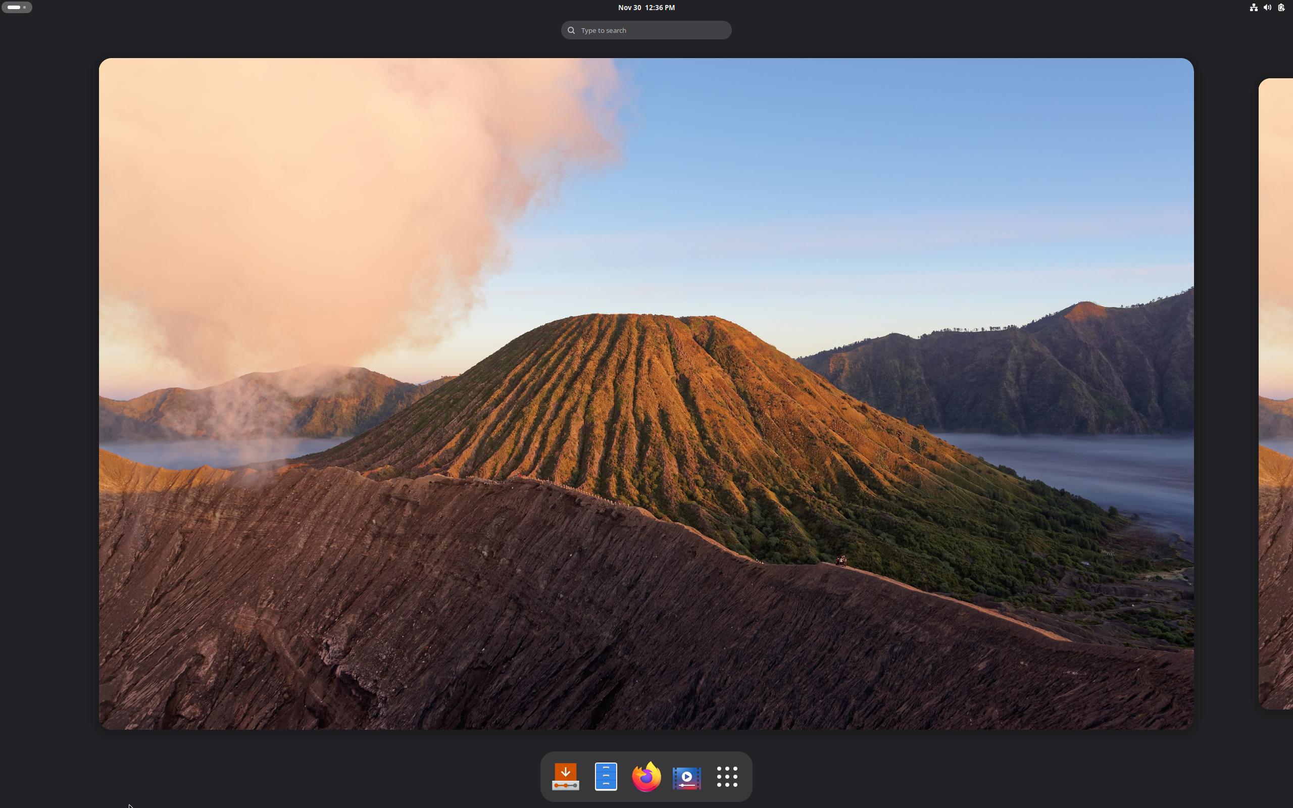 Solus desktop screenshot: 4.8 gnome