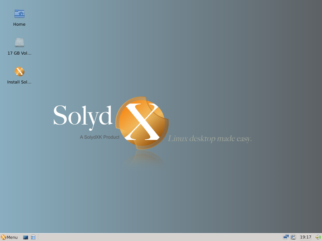 SolydXK desktop screenshot: 201311 desktop