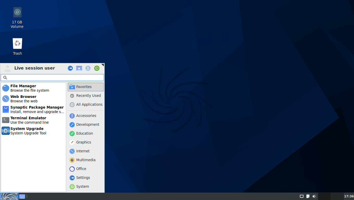 SparkyLinux desktop screenshot: 2020.05