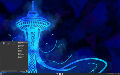 stillOS desktop screenshot: Distribution overview