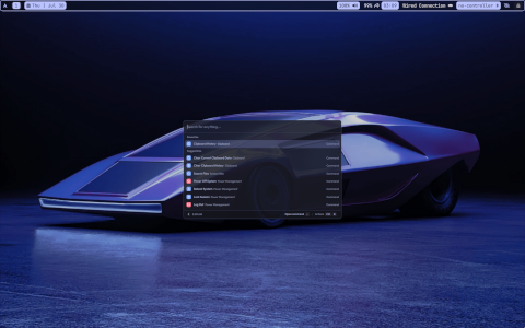 StratOS desktop screenshot: Distribution overview