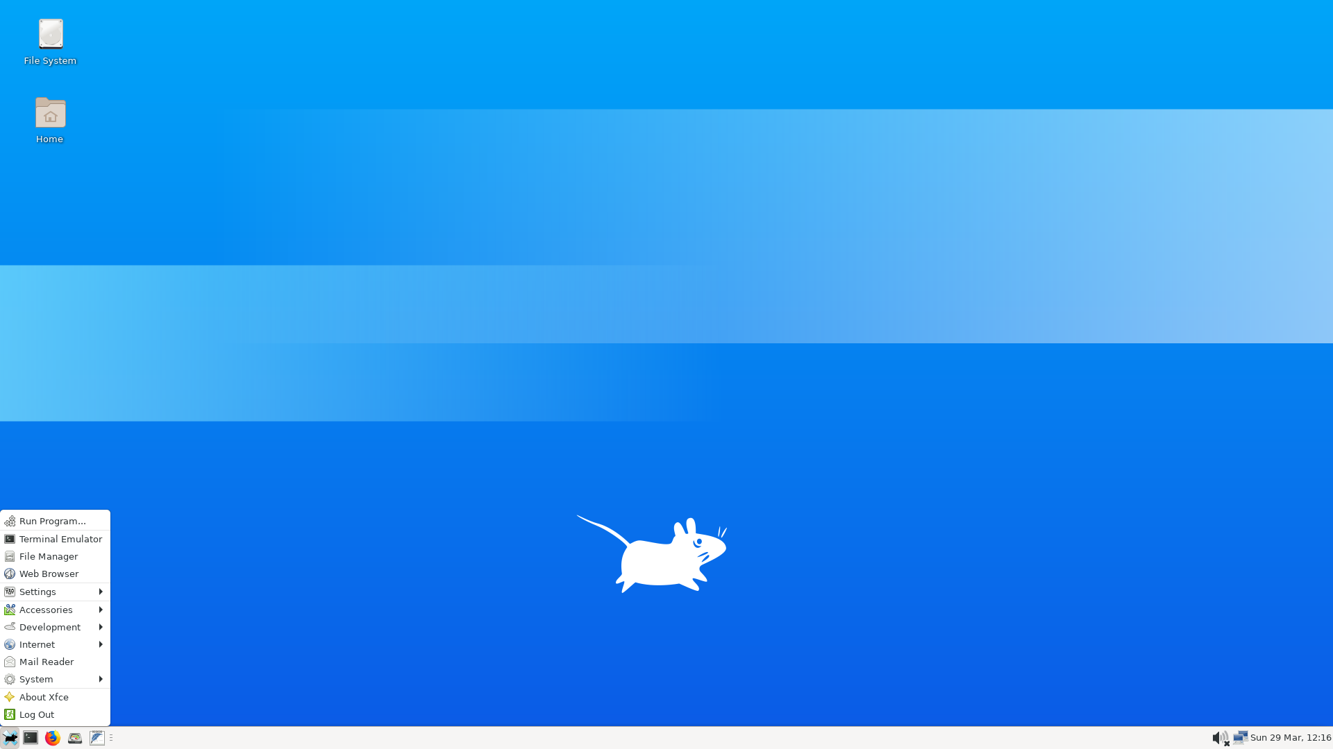 SystemRescue desktop screenshot: 6.1.2